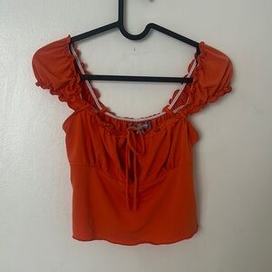 Orange Urban Outfitters tee